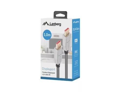 Lanberg Premium DisplayPort 1.4 Kábel