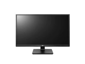 LG 24BK550Y-B Monitor előlnézetben, talpra szerelve.