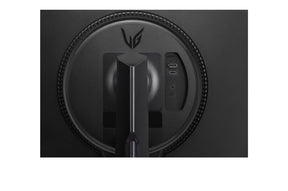 LG 24GS65F Monitor hátlapi csatakozók.