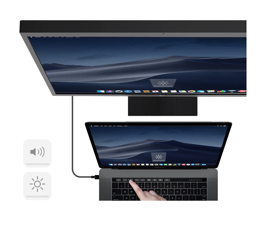 lg 24md4kl macos vezérlés