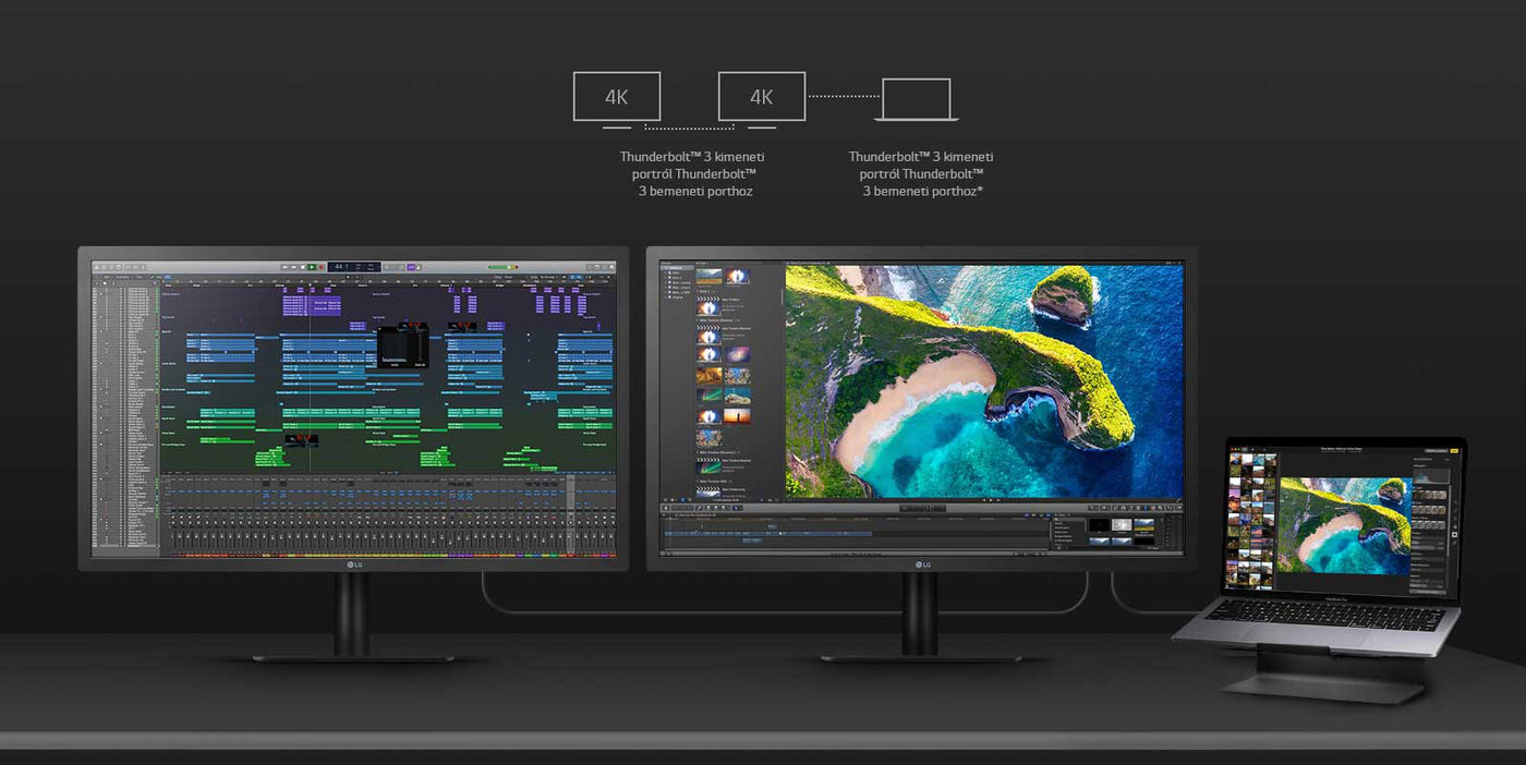 lg 24md4kl láncba kapcsolás macbookkal