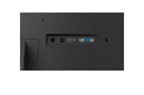 LG U411A-B Monitor hátlapi csatlakozói és portjai.