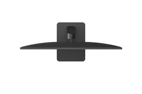 LG U411A-B Monitor felülnézetben talpon.