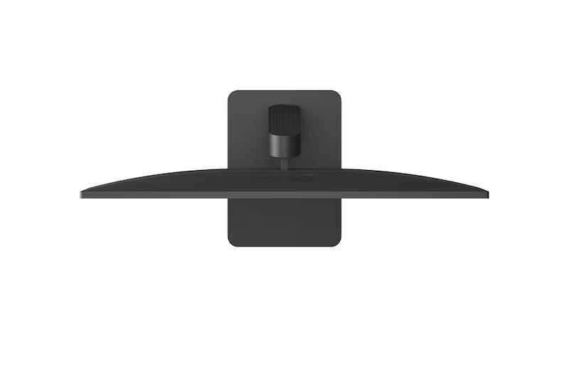 LG U411A-B Monitor felülnézetben talpon.