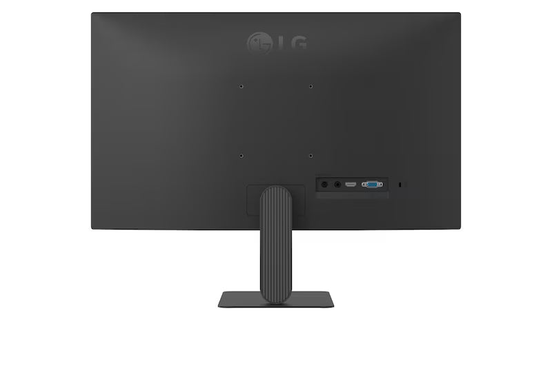 LG U411A-B Monitor hátulnézetben talpon.