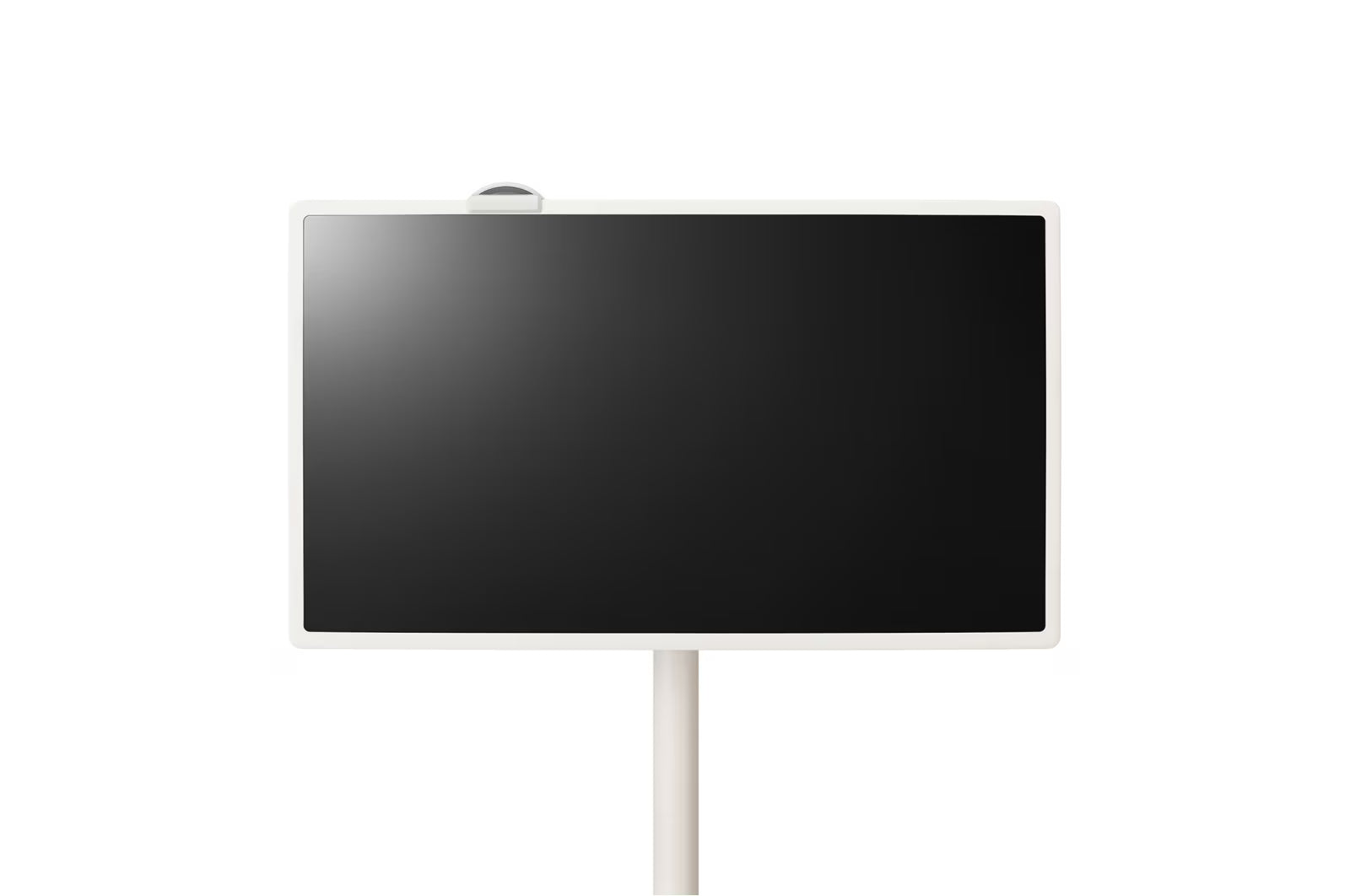 LG 27ART10AKPL Monitor előlnézetben, közelről.