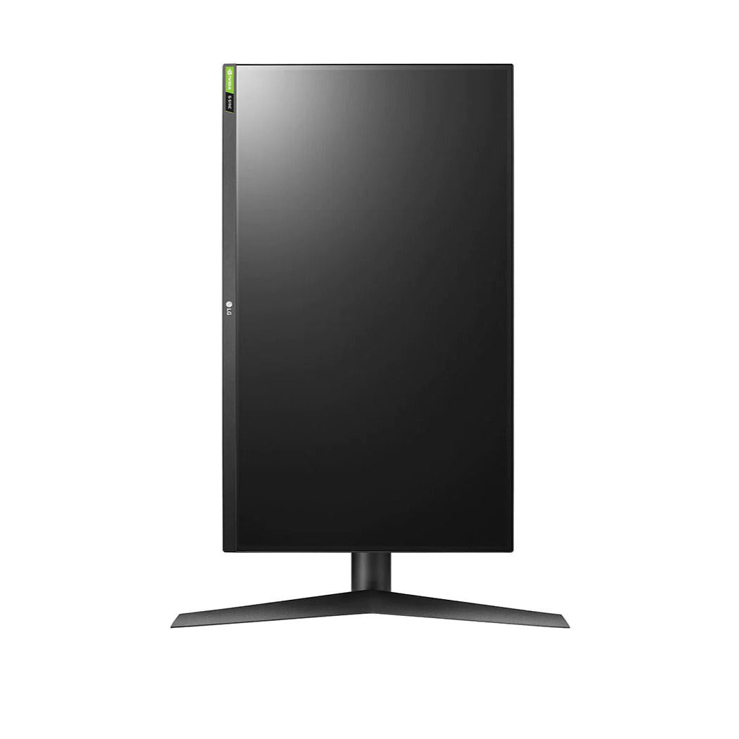 LG 27" UltraGear 2K QHD 144Hz 1ms Nano IPS Gamer Monitor pivot módba elforgatva, 27GL83A-B