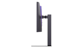 LG 27GM950B Monitor oldalnézetben talpon.