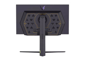 LG 27GR95QL UltraGear OLED monitor hátulnézetben.