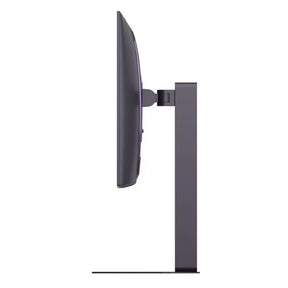 LG 27GX790B-B Monitor oldalnézetben talpon.