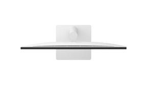 LG 27US500-W Monitor felülnézetben. 