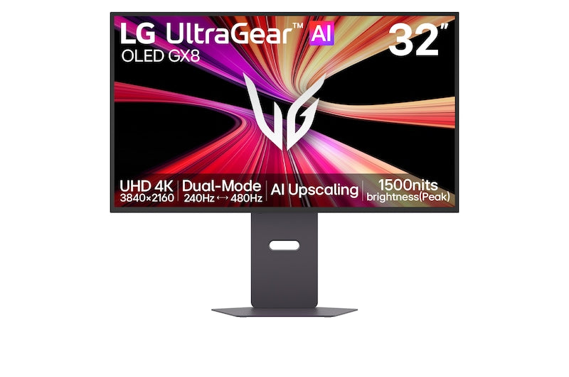 LG 32GX870B-B | 32" UltraGear 4K UHD 240Hz 0.03ms OLED Gaming Monitor
