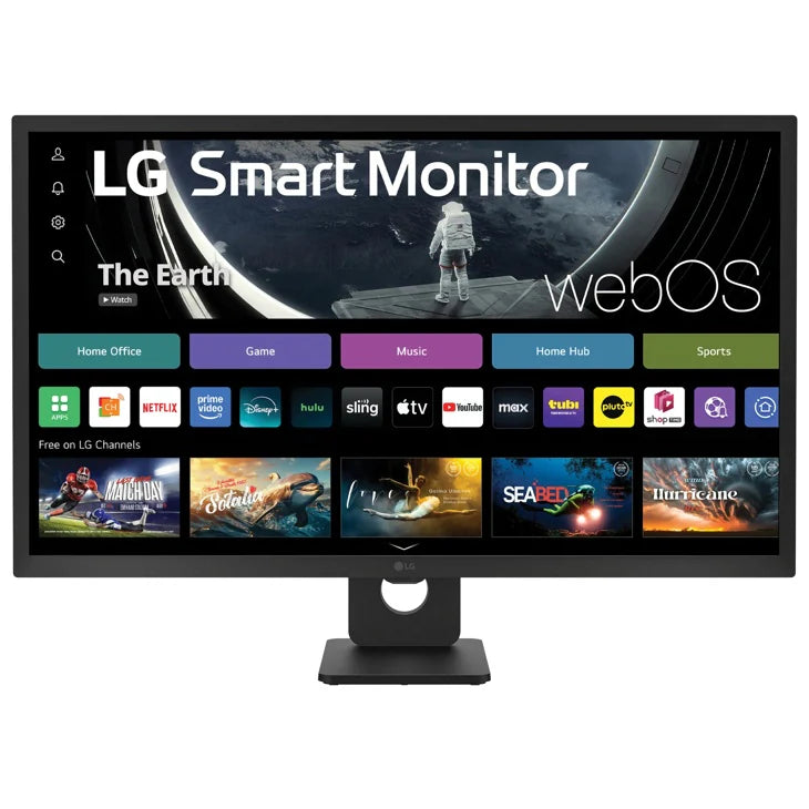 LG 32SR50F-W | 32" FHD WebOS AI Smart Monitor