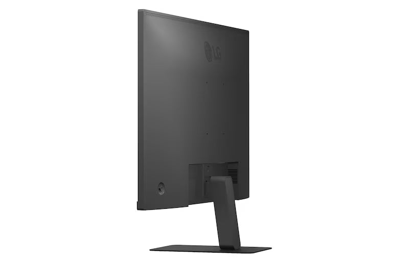 LG 32U631A-B Monitor oldalnézetben, talpon.