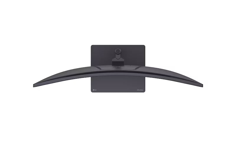 LG 34G630A-B Monitor felülnézetben talpon.