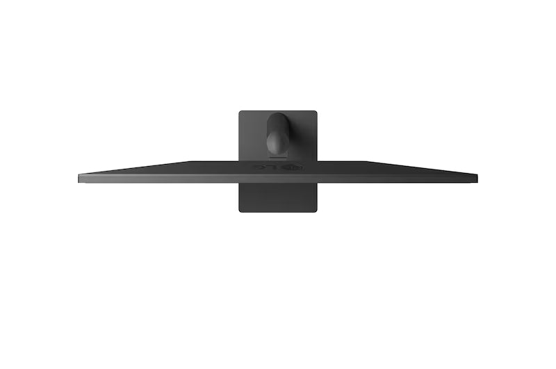 LG 34U511A-B Monitor felülnézetben, talpon.