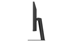 LG 34U511A-B Monitor oldalnézetben, talpon.