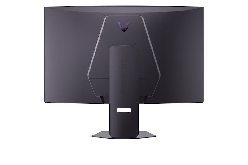 LG 37G800A-B Monitor hátulnézetben talpon.