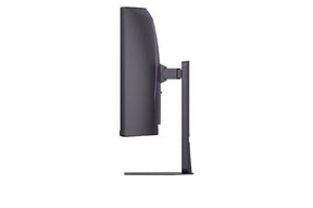 LG 37G800A-B Monitor oldalnézetben talpon.