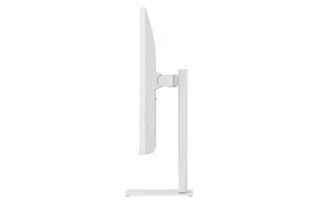 LG 37U730SA-W Monitor oldalnézetben talpon.