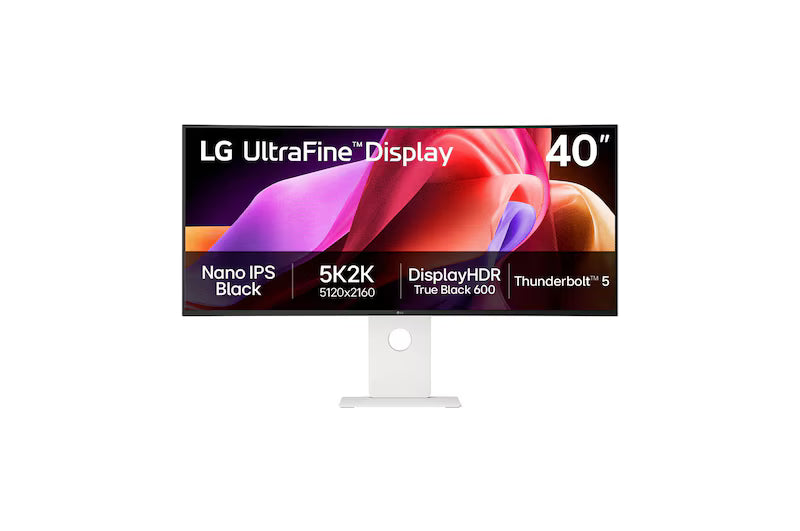 LG 40U990A-W | 40" Ívelt UltraFine 5K2K 120Hz Nano IPS Monitor