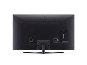 LG 43NANO763QA 4K NanoCell Smart TV hátulnézetben.