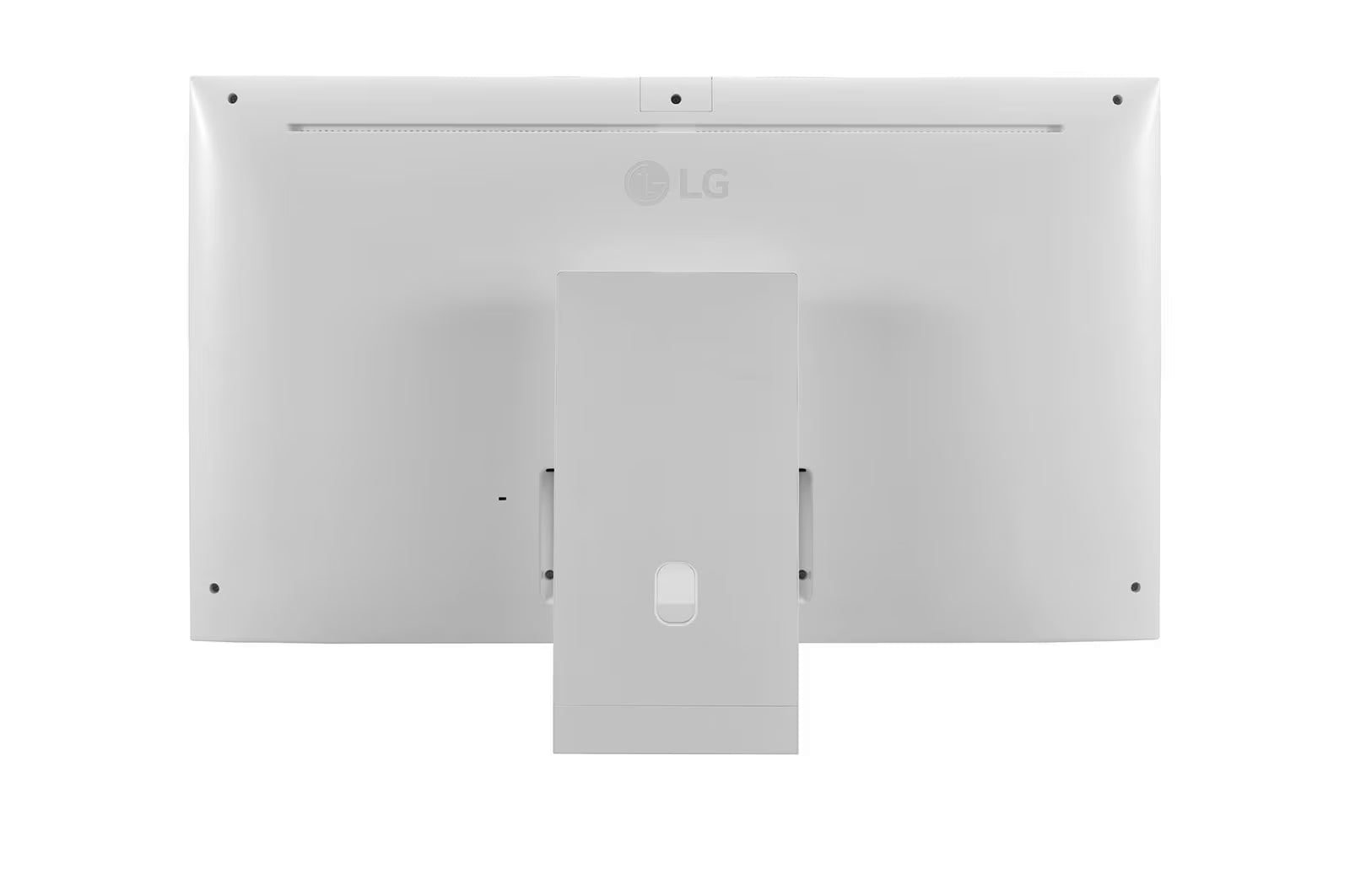 LG 43SQ700S Smart Monitor hátulnézetben.