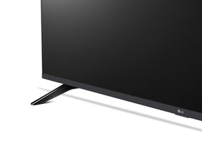 LG 43UR7400 Smart TV talpra ráközelítve.