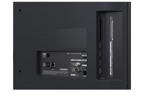 LG 48G5 OLED Televízió talppas változat csatlakozó felületei és portjai.
