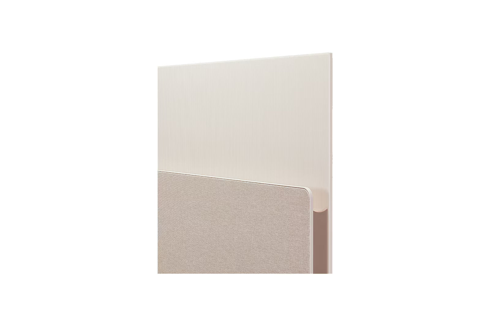 LG 48LX1 OLED televízió hátlapja és textil bevonat.