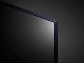 LG 50NANO753PA 4K Smart TV jobb felső keretre ráközelítve.