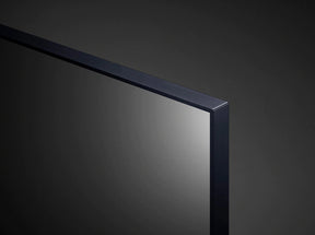 LG 50UP7800 4K Smart TV jobb felső keretre közelítve.