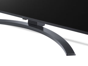 LG 50UQ8100 4K Smart TV talpra ráközelítve.