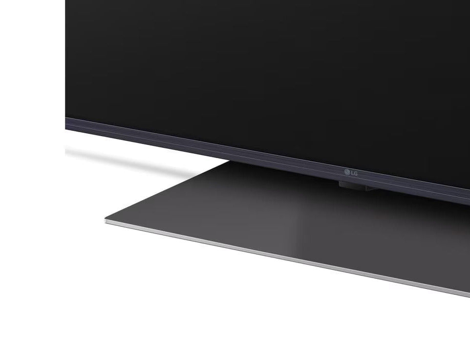 LG 50UR9100 4K Smart TV talpra ráközelítve.