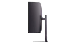 LG 52G930B Monitor oldalnézetben talpon. 