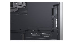 LG 55G5 OLED Televízió fali konzolos változat csatlakozó felülete és portjai.
