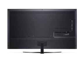 LG 55QNED863QA 4K MiniLED Gaming TV hátulnézetben, talpon.