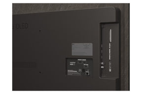 LG 65B5 OLED Televízió csatlakozó felületei és portjai.
