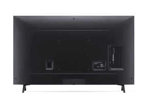 LG 65NANO796PC 4K NanoCell Smart TV hátulnézetben, talpon.