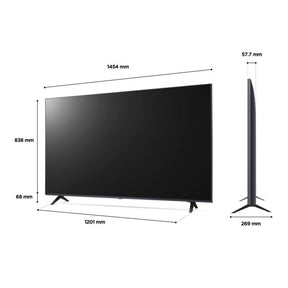 LG 65UQ9000 4K Smart TV méretek.