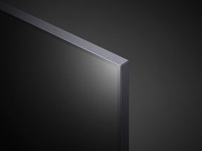 LG 75QNED963QA 8K MiniLED Gaming TV vékony kávája.