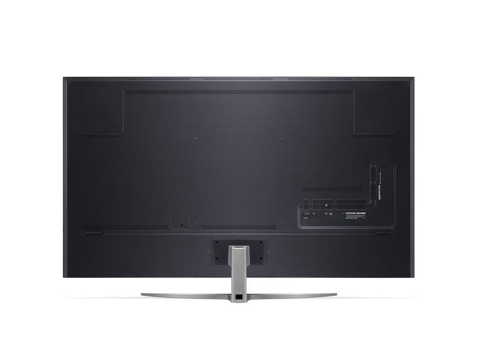 LG 75QNED993PB 8K MiniLED Gaming TV hátulnézetben