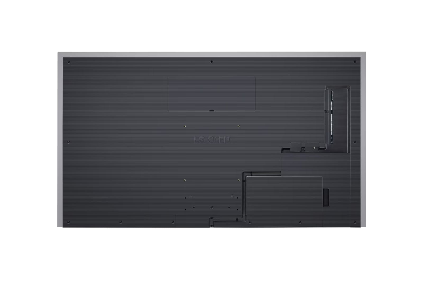LG 77G4 OLED Televízió hátulnézetben.