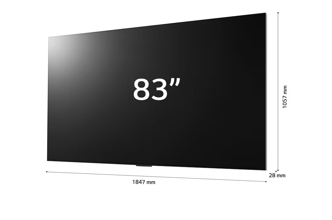 LG 83" G3 OLED evo | 4K HDR Smart 120Hz 0.1ms Gaming TV