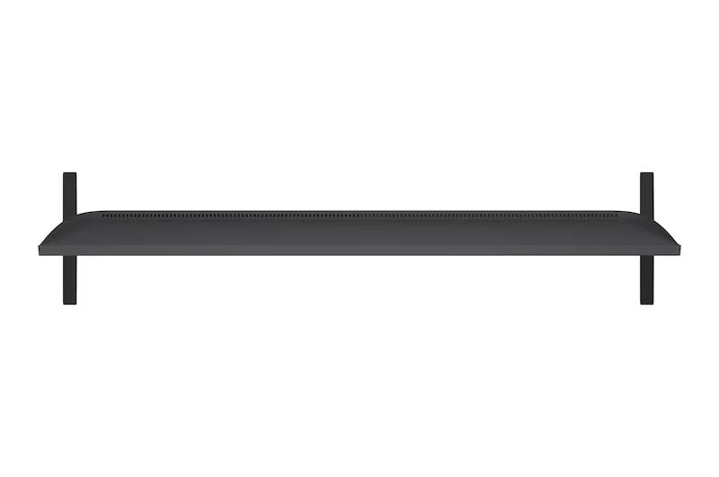 LG UA7500 szériás Smart televízió felülnézetben talpon.
