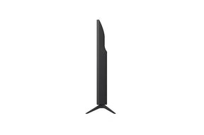 LG UA7500 szériás Smart televízió oldalnézetben talpon.