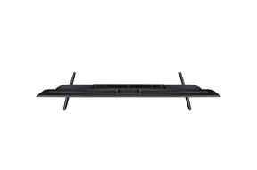 LG 43UT7300 Smart televízió felülnézetben, talpon.