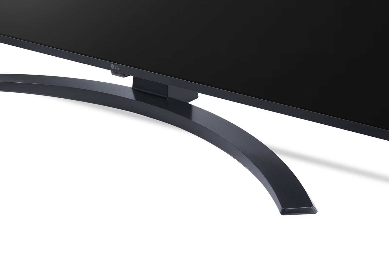 LG 50UT8100 Smart televízió talpa közelről.