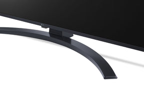 LG 50UT8100 Smart televízió talpa közelről.