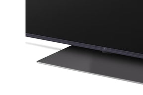 LG 55UT9100 televízió fém talpa közelről.
